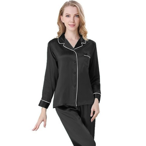 Womens silk satin - set,
